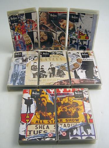 The Beatles Anthology 1-8 video (VHS or PAL or NTSC) UK BTLVIAN399708