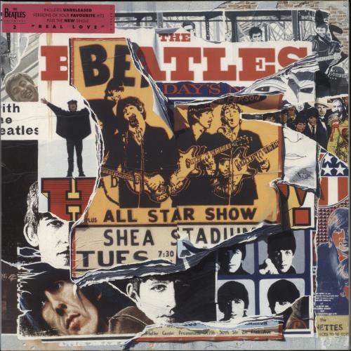 The Beatles Anthology 2 + Hype Sticker 3-LP vinyl record set (Triple LP Album) UK BTL3LAN184427