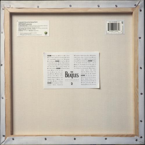 The Beatles Anthology 2 + Hype Sticker 3-LP vinyl record set (Triple LP Album) UK BTL3LAN184427