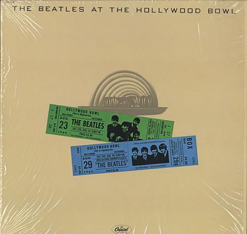 The Beatles At The Hollywood Bowl vinyl LP album (LP record) US BTLLPAT402506