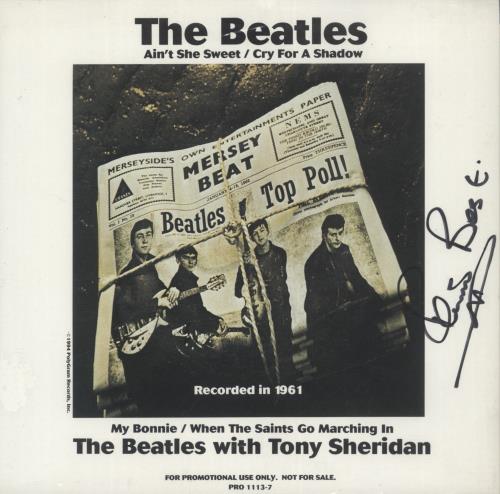 The Beatles BackBeat 7" vinyl single (7 inch record / 45) US BTL07BA873771