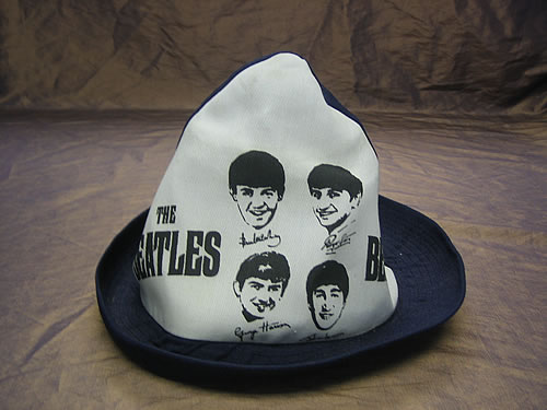 The Beatles Beach Hat memorabilia US BTLMMBE347938
