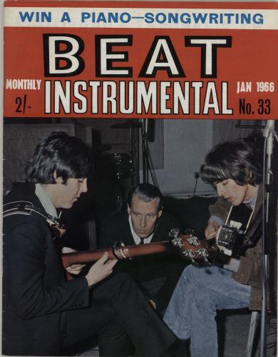 The Beatles Beat Instrumental Monthly No. 33 magazine UK BTLMABE764301