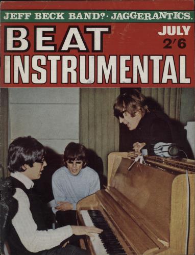 The Beatles Beat Instrumental Monthly No.39 magazine UK BTLMABE764310