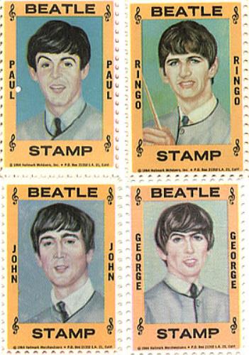 The Beatles Beatle Stamps memorabilia US BTLMMBE348894