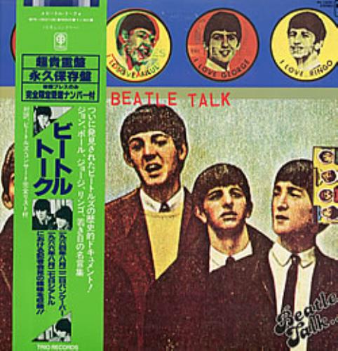 The Beatles Beatle Talk + Obi vinyl LP album (LP record) Japanese BTLLPBE210492