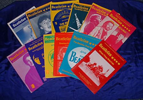 The Beatles Beatlefan - Collection Of Twelve magazine US BTLMABE303615