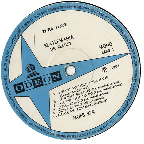 The Beatles Beatlemania - 3rd vinyl LP album (LP record) Brazilian BTLLPBE563808