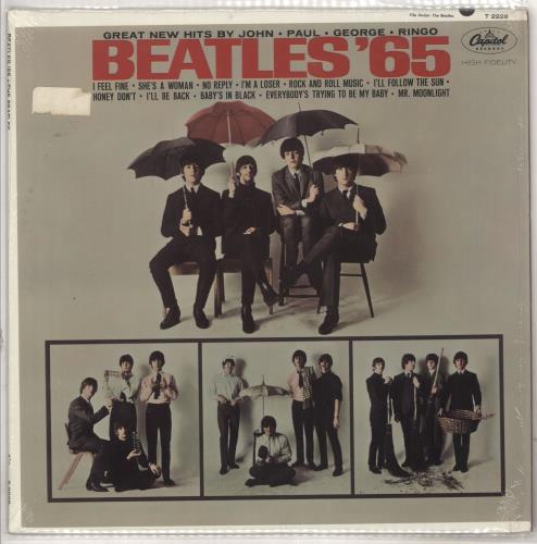 The Beatles Beatles '65 - 1st - shrink vinyl LP album (LP record) US BTLLPBE211823