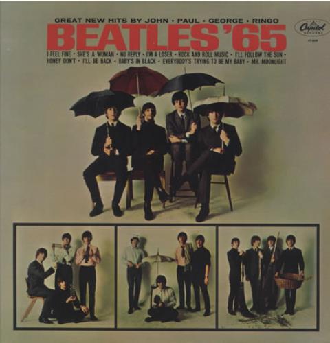 The Beatles Beatles '65 - Purple 1978-1983 - Sealed vinyl LP album (LP record) US BTLLPBE427382