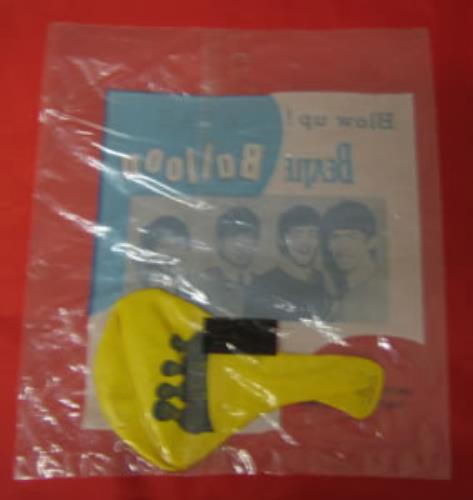 The Beatles Beatles Balloon - Yellow memorabilia US BTLMMBE356774