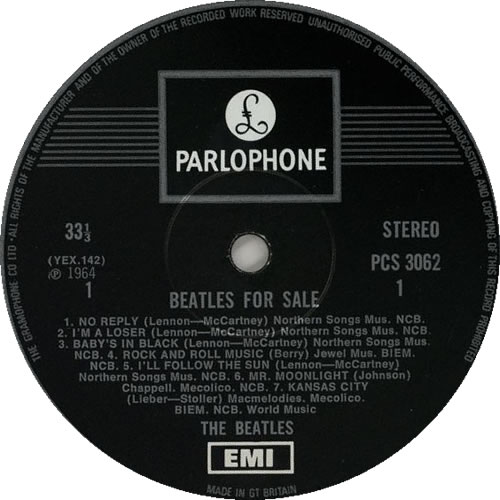 The Beatles Beatles For Sale - 1 Box - EX vinyl LP album (LP record) UK BTLLPBE593079
