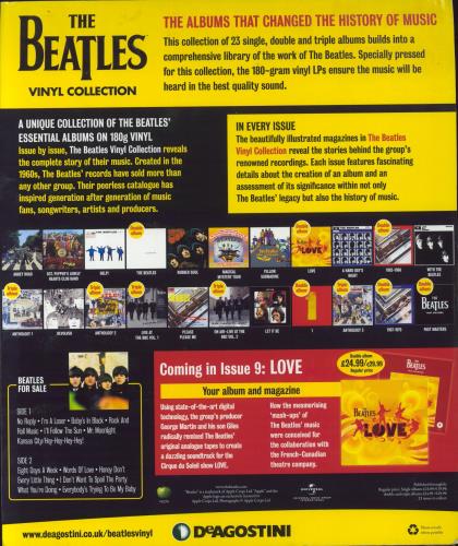 The Beatles Beatles For Sale - 180gm - Sealed + Backing Card & Mag vinyl LP album (LP record) UK BTLLPBE855633
