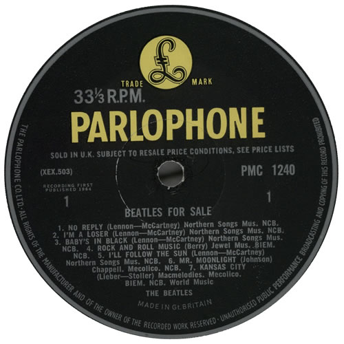 The Beatles Beatles For Sale - 1st - G vinyl LP album (LP record) UK BTLLPBE577400