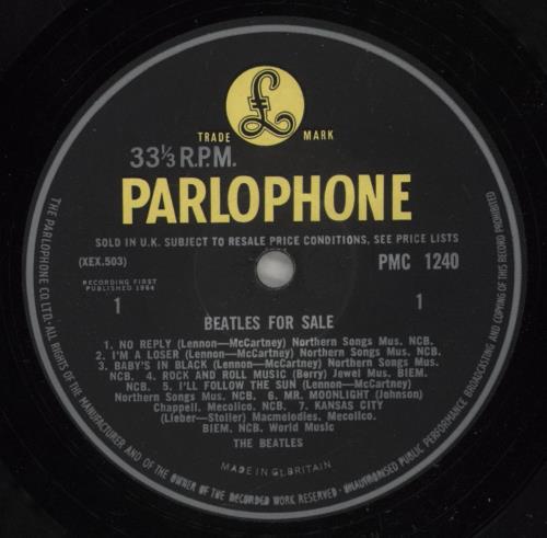 The Beatles Beatles For Sale - 1st 3N - G vinyl LP album (LP record) UK BTLLPBE880357