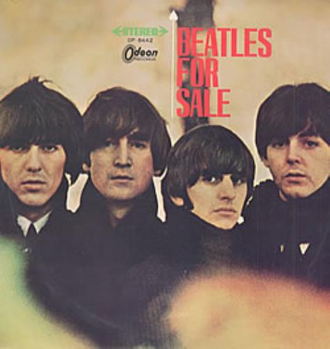 The Beatles Beatles For Sale - 2nd Odeon Issue - Red Vinyl - No Obi vinyl LP album (LP record) Japanese BTLLPBE209002
