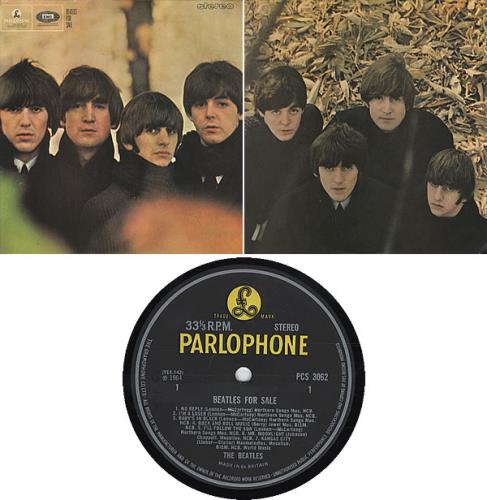 The Beatles Beatles For Sale - 3rd vinyl LP album (LP record) UK BTLLPBE456313