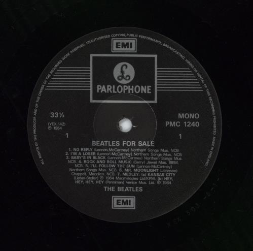 The Beatles Beatles For Sale - DMM vinyl LP album (LP record) UK BTLLPBE272289
