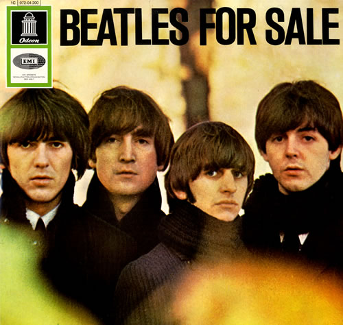 The Beatles Beatles For Sale - Green Odeon Label vinyl LP album (LP record) German BTLLPBE551682