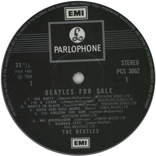 The Beatles Beatles For Sale - Path� vinyl LP album (LP record) UK BTLLPBE348771