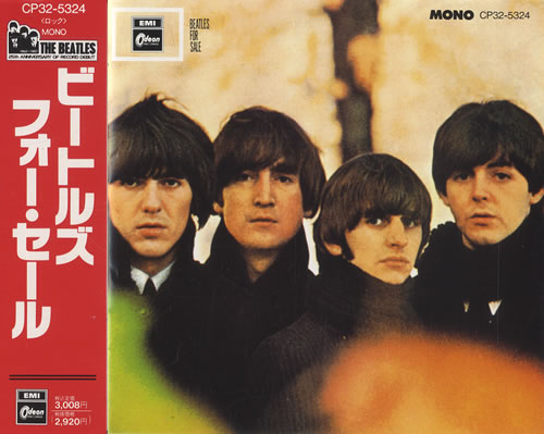 The Beatles Beatles For Sale - Red Obi-Strip CD album (CDLP) Japanese BTLCDBE448581