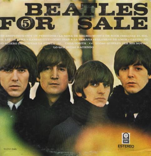 The Beatles Beatles For Sale Vol. 5 vinyl LP album (LP record) Mexican BTLLPBE368519