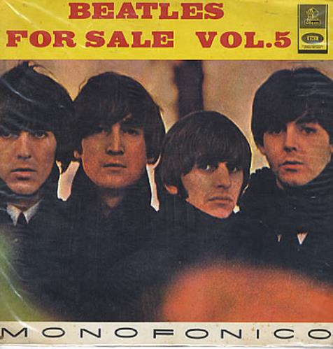 The Beatles Beatles For Sale Vol.5 - 'Monofonico' vinyl LP album (LP record) Colombian BTLLPBE291035