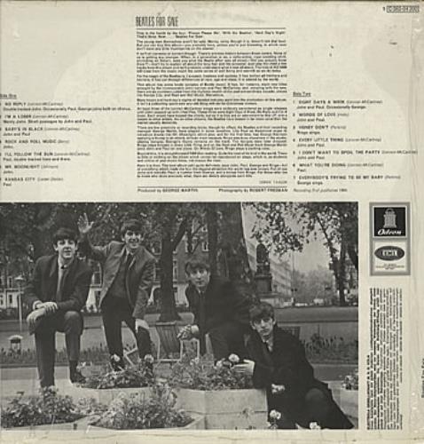 The Beatles Beatles For Sale vinyl LP album (LP record) German BTLLPBE306413