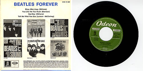 The Beatles Beatles Forever EP 7" vinyl single (7 inch record / 45) German BTL07BE294634
