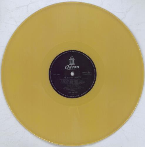 The Beatles Beatles Greatest - Gold Vinyl vinyl LP album (LP record) Dutch BTLLPBE822916