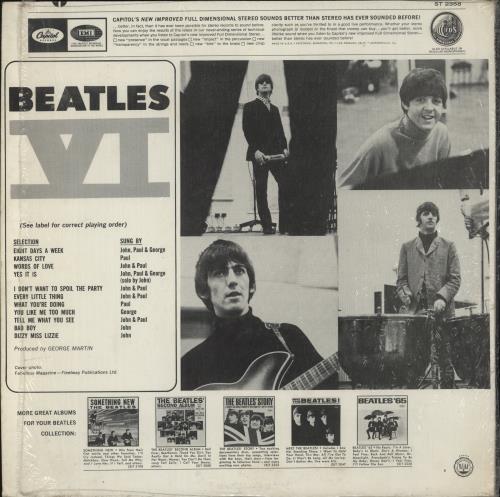 The Beatles Beatles VI - Lime Green vinyl LP album (LP record) US BTLLPBE396783