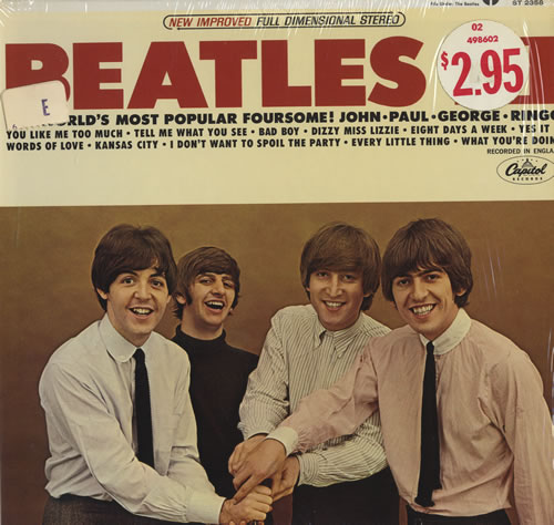 The Beatles Beatles VI - Subs - in shrink vinyl LP album (LP record) US BTLLPBE561932