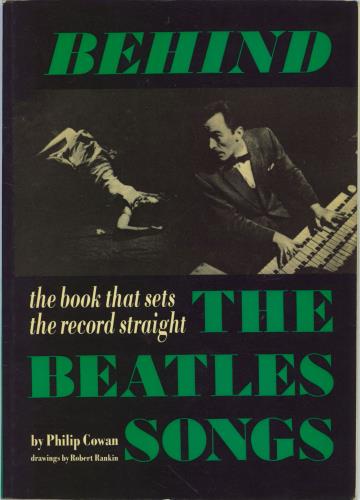 The Beatles Behind The Beatles Songs book UK BTLBKBE772615