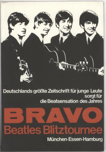 The Beatles Bravo Beatles Blitztournee memorabilia German BTLMMBR740775