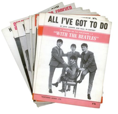 The Beatles Collection Of Twenty Original Sixties Sheet Music Folios sheet music UK BTLSMCO535424