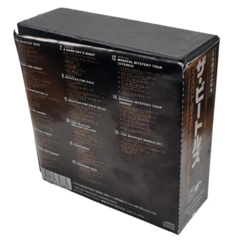 The Beatles Compact Disc E.P. Collection - EX + Obi CD Single Box Set Japanese BTLCXCO817879