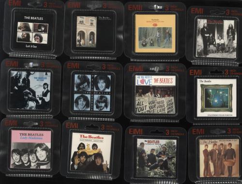 The Beatles Complete Set Of Twenty Two in Bubblepacks 3" CD single (CD3) UK BTLC3CO372342