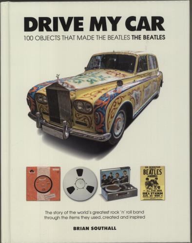 The Beatles Drive My Car - 100 Objects That Made The Beatles book UK BTLBKDR853606