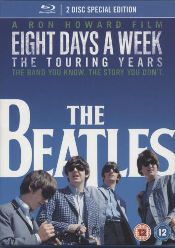The Beatles Eight Days a Week - The Touring Years Blu Ray DVD UK BTLBREI881231