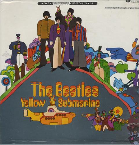 The Beatles El Submarino Amarillo - Yellow Submarine vinyl LP album (LP record) Mexican BTLLPEL267995