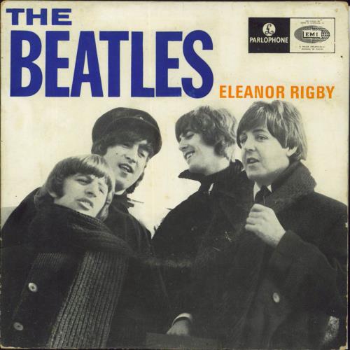 The Beatles Eleanor Rigby 7" vinyl single (7 inch record / 45) Portuguese BTL07EL830814
