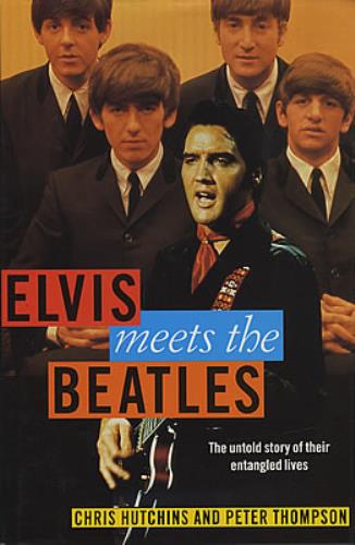The Beatles Elvis Meets The Beatles book UK BTLBKEL370007