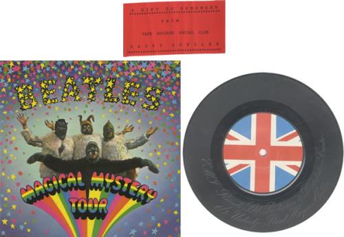 The Beatles EMI Queen's Silver Jubilee Commemorative Etched Vinyl 7" memorabilia UK BTLMMEM507854