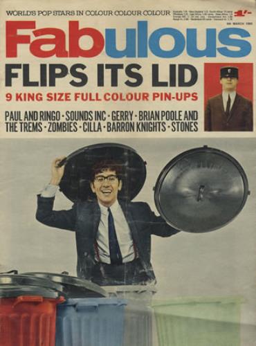 The Beatles Fabulous - March 1965 magazine UK BTLMAFA374937