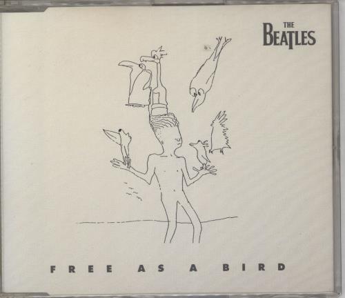 The Beatles Free As A Bird CD single (CD5 / 5") UK BTLC5FR57108