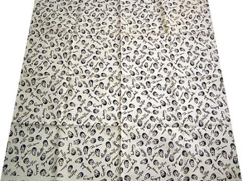 The Beatles Fringed Scarf memorabilia US BTLMMFR395875