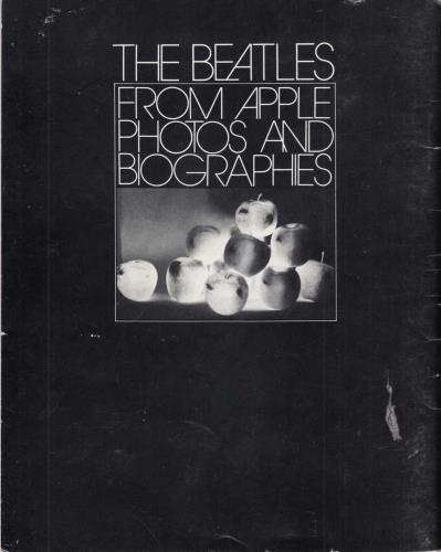 The Beatles From Apple : Photos And Biographies book UK BTLBKFR348715
