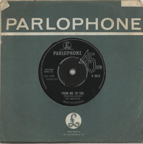 The Beatles From Me To You - 1st - EX 7" vinyl single (7 inch record / 45) UK BTL07FR707093