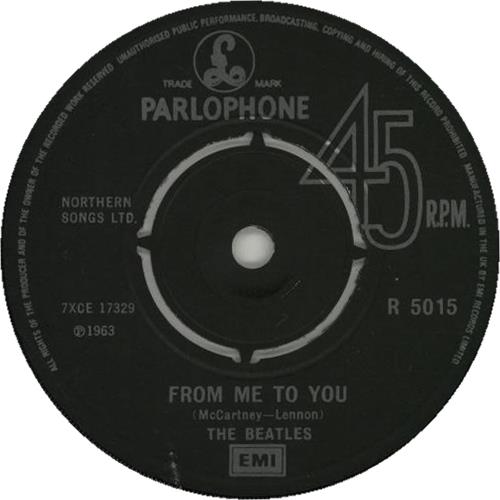 The Beatles From Me To You - 20th Anniversary 7" vinyl single (7 inch record / 45) UK BTL07FR62087