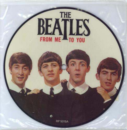 The Beatles From Me To You - Factory Sample 7" vinyl picture disc (7 inch picture disc single) UK BTL7PFR792781